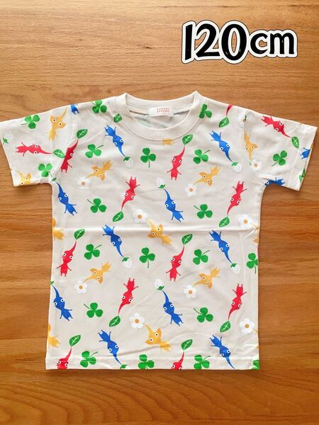【新品未使用タグ切れ】 ピクミン キッズTシャツ 半袖Tシャツ 未使用120cm