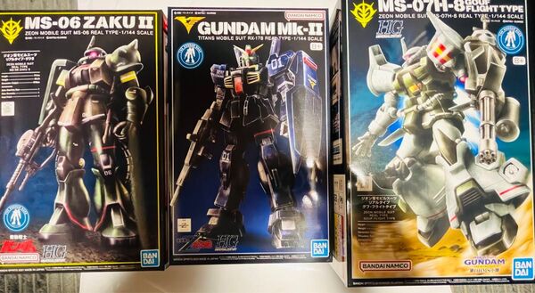 HG 1/144 ガンダムMk-II ザクII グフフライトタイプ ガンダムベース限定