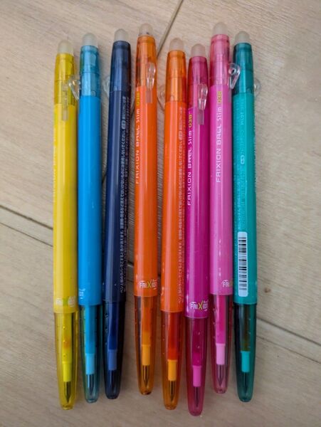 PILOT フリクションボールペン スリム 0.38mm 7色セット