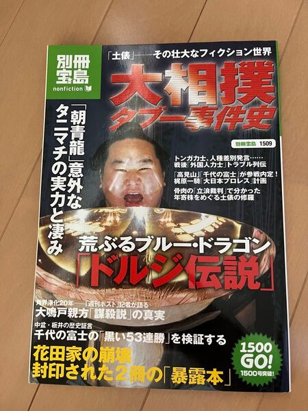 別冊宝島1509 太相撲 タニマチの実力と凄み