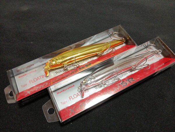 限定カラー 2個セット メガバス X-80 マグナム SR UVフルオレンジゴールド UVフルメッキ SP-C シャロー