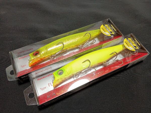 メガバス カゲロウ MD 125F 2個セット ドチャート GLX ダブルチャート KAGELOU DO CHART DOUBLE