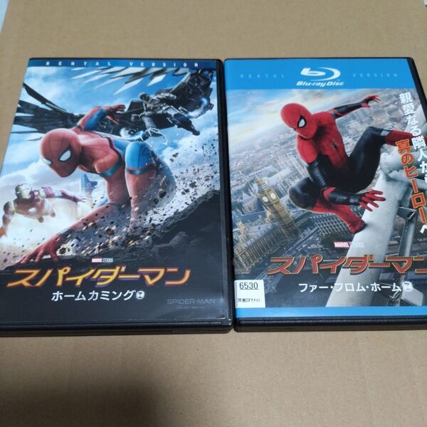 スパイダー ホームカミング DVDマン ファー・フロム・ホーム Blu-ray 2枚セットレンタル落ち