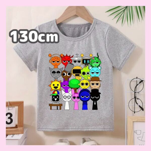 大人気★スプランキー 半袖Tシャツ 130cm グレー オールスター