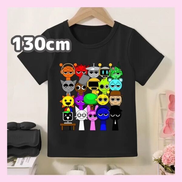 大人気★スプランキー 半袖Tシャツ 130cm ブラック オールスター