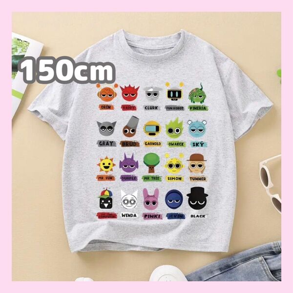 大人気★スプランキー 半袖Tシャツ 150cm グレー オールスター