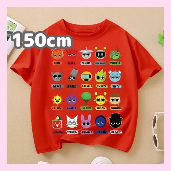 大人気★スプランキー 半袖Tシャツ 150cm 赤 レッド オールスター