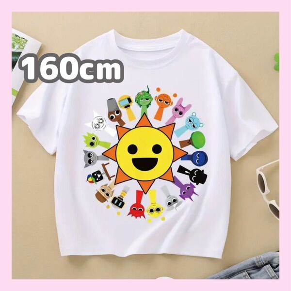大人気★スプランキー 半袖Tシャツ 160cm ホワイト 白 ミスターサン オールスター