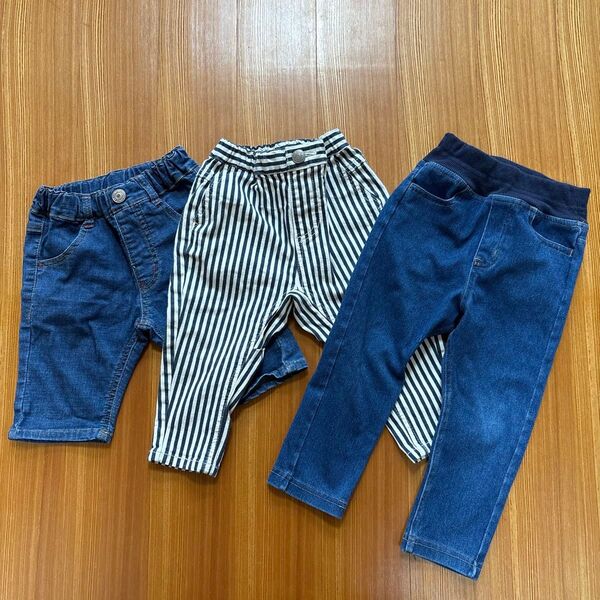 petit main &branshes ボトムス 90cm 3点セット