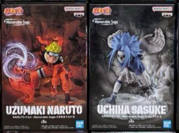 NARUTO フィギュア サスケ ナルト Memorable Saga