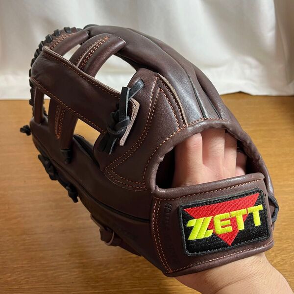ZETT LUSWIN 一般軟式 グローブ グラブ 左投げ オールラウンド 美品