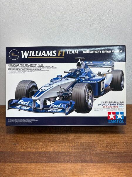 タミヤ 1/20 ウイリアムズ BMW FW24 未組立