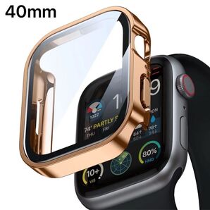 Apple Watchカバー 40mm ゴールドApple Watch Series 6 /se/5/4