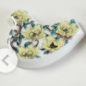 新品未使用品 豊島屋本店限定 鳩谷焼 箸置き 鳩サブレ 同柄2個セット