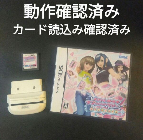 美品 DS ラブ&ベリー ソフトとカードリーダー SEGA HCV-1000