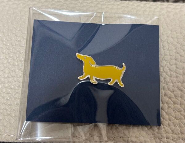 LATTE LATTE ピンバッジ ダックスフンド ドッグ 犬【非売品】