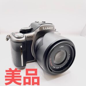 【美品】LUMIX DMC-GH2 ミラーレス一眼カメラ シルバー