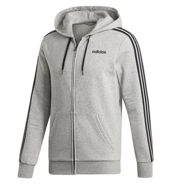 アディダス adidas エッセンシャルズ 3ストライプス スウェット パーカー サイズS FSG92 DU0476 裏起毛