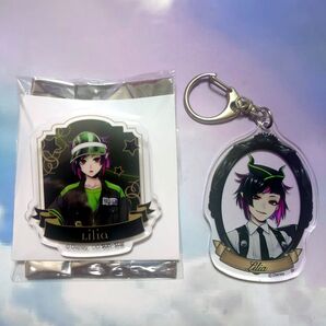 Disney Twisted-Wonderland リリア グッズセット アクリルキーホルダー クリップ