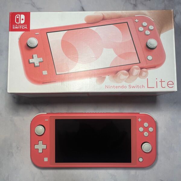 Nintendo Switch Lite コーラル ピンク 本体 箱付き ニンテンドースイッチライト