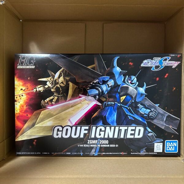 新品未開封 HG 1/144 ZGMF-2000 グフ イグナイテッド (量産機) 機動戦士ガンダムSEED DESTINY