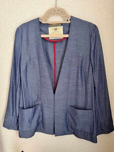 JOURNAL STANDARD L'ESSAGEノーカラージャケット