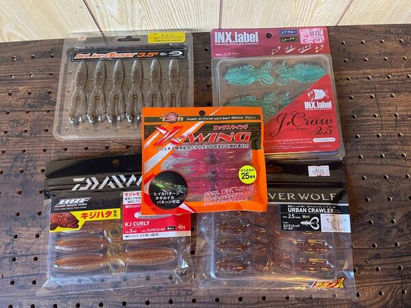 エコギア Daiwa ワームセット 11点 キジハタ アコウ チニング ロックフィッシュ