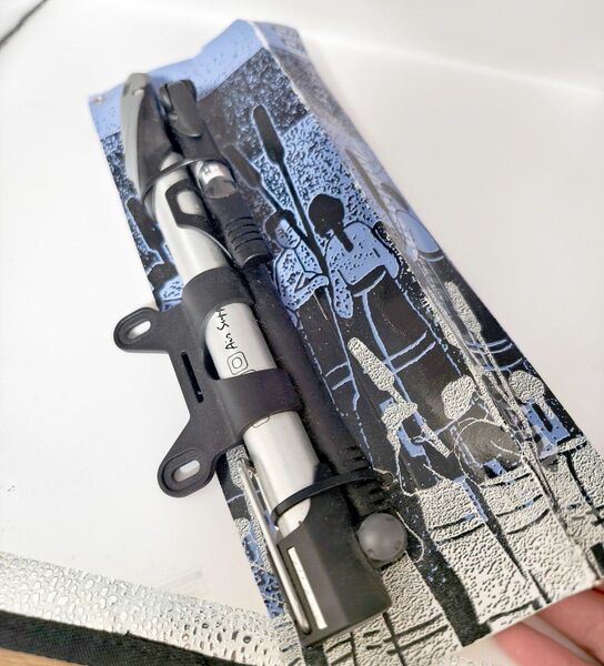 自転車用エアポンプ 自転車用ポンプ、軽量コンパクトポータブルフロアポンプ空気入れ 携帯ポンプ 小型ウィンチ