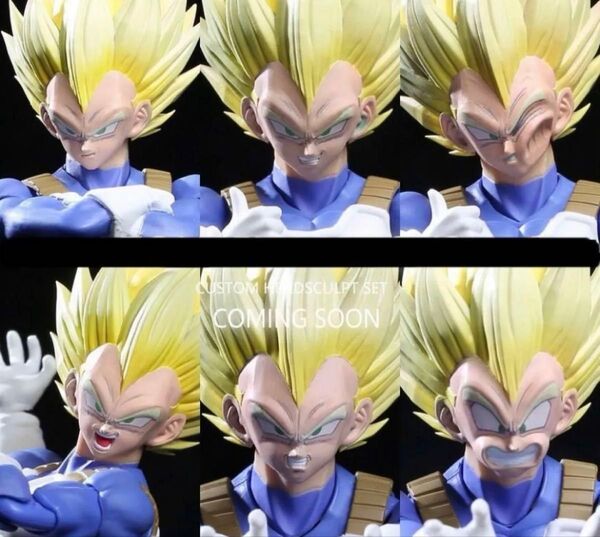 s.h.figuarts ドラゴンボール ベジータ 超サイヤ人ヘッドパーツセット