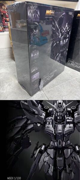 海外限定MGEXサイズ1/100ストライクフリダムガンダム ミドナイト