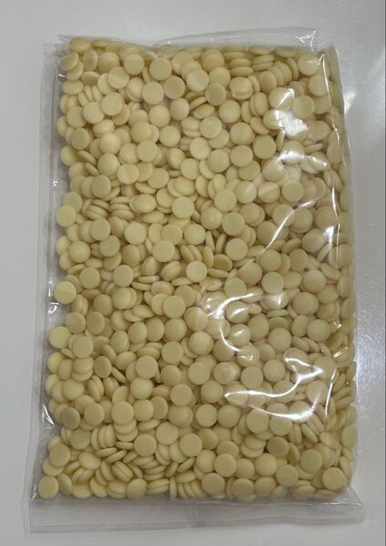 【現品限り】日本チョコレート ベルギー産クーベルチュールチョコレート(ホワイト) 500g 製菓用チョコレート