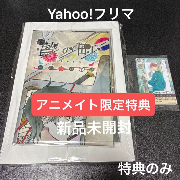 贄の町 いろむすび Switch アニメイト限定 特典のみ4点 缶バッジ マルチクロス アクリルパネル ストリーミング 小冊子