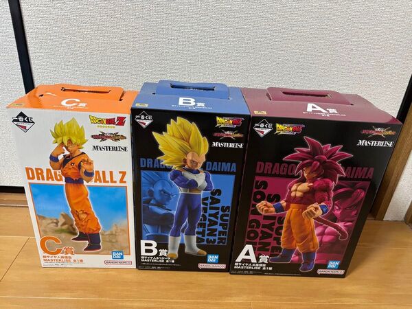 一番くじ ドラゴンボール VSオムニバスCROSS A賞 B賞 C賞 フィギュア I賞クリアポスターコンプ 4種セット