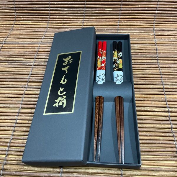 木製 夫婦箸 さくら お箸