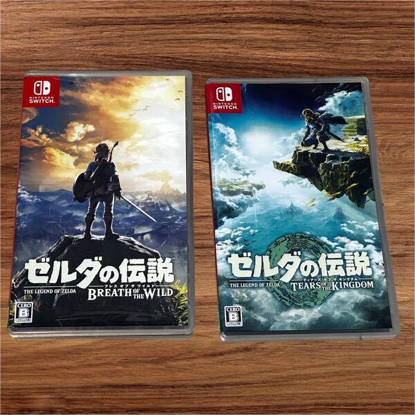 ゼルダの伝説 ブレスオブザワイルド&ティアーズオブザキングダム 2本セット