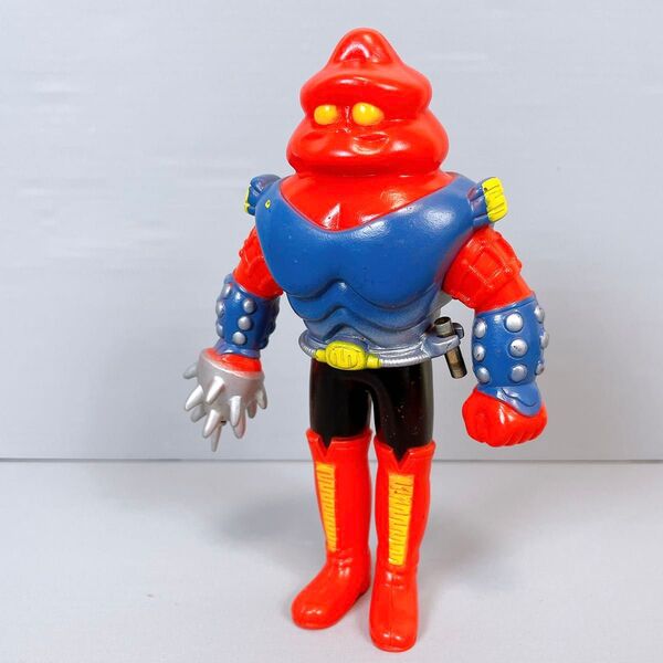 当時物 状態良好 タカトク ブルマァク アクマイザー3 カブラ ソフビ 昭和レトロ ビンテージ