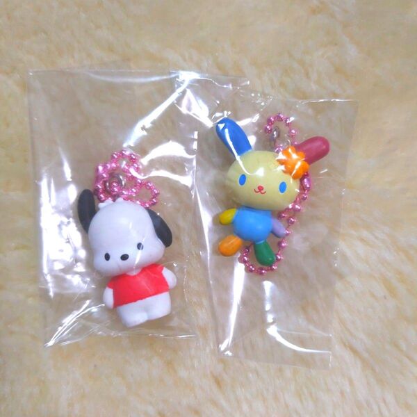 サンリオキャラクターズ マスコット&グミ ウサハナ ポチャッコ