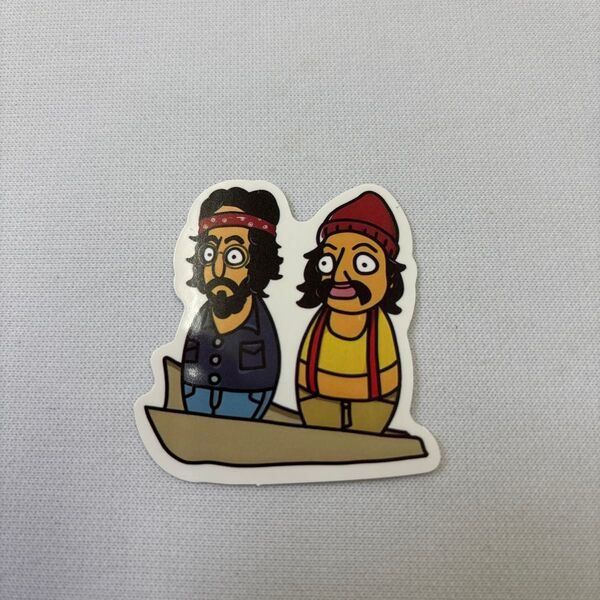 チーチョン チー&チョン Cheech & Chong ステッカー 古着 大麻 マリファナ 舐達麻 huf