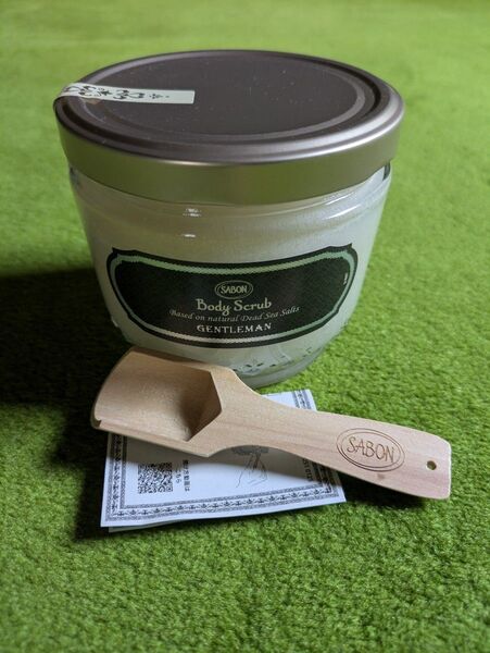 SABON サボン ボディスクラブ ジェントルマン 600g