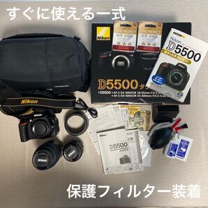お値下げ!★美品/未使用に近い Nikon ニコン 一眼レフ D550 本体+レンズ+関連グッズ一式