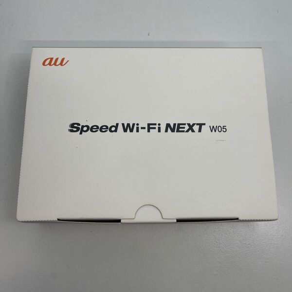 au モバイルルーター Speed Wi-Fi NEXT W05