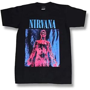 NIRVANA グラフィックプリント Tシャツ ブラック