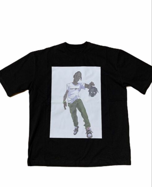 jun inagawa トラヴィス・スコット Travis Scott Tシャツ XL