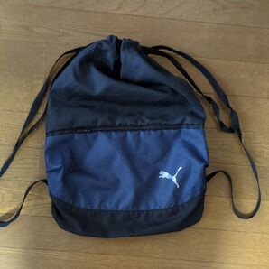 PUMA ナップサック ネイビー/ブラック