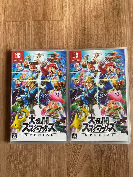 大乱闘スマッシュブラザーズ SPECIAL Switchソフト 2点 新品未開封