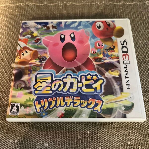 星のカービィ トリプルデラックス 3DS 箱のみ