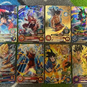 【傷有】スーパードラゴンボールヒーローズ カード 8枚まとめ売り(孫悟空・孫悟空:BR)