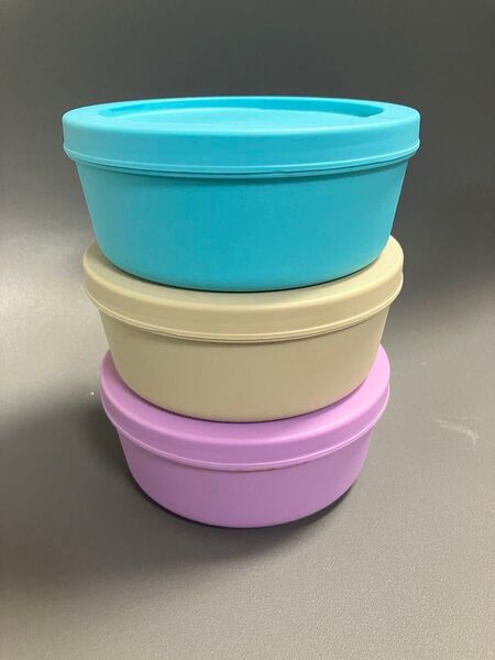 CASE CASE CASE ケースケースケース タッパー お弁当箱 大小6点セット 保存容器 丸型 食品