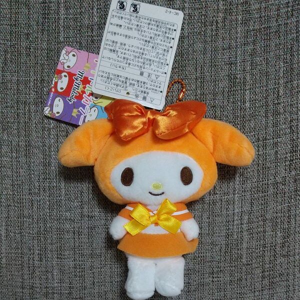 サンリオ マイメロディ アイドルカラー マスコット オレンジ 推し活 ぬいぐるみ
