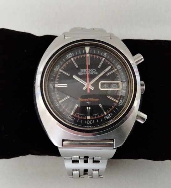 稼働品 SEIKO セイコー スピードタイマー Speed Timer 7017-6010 クロノグラフ 希少ブレス